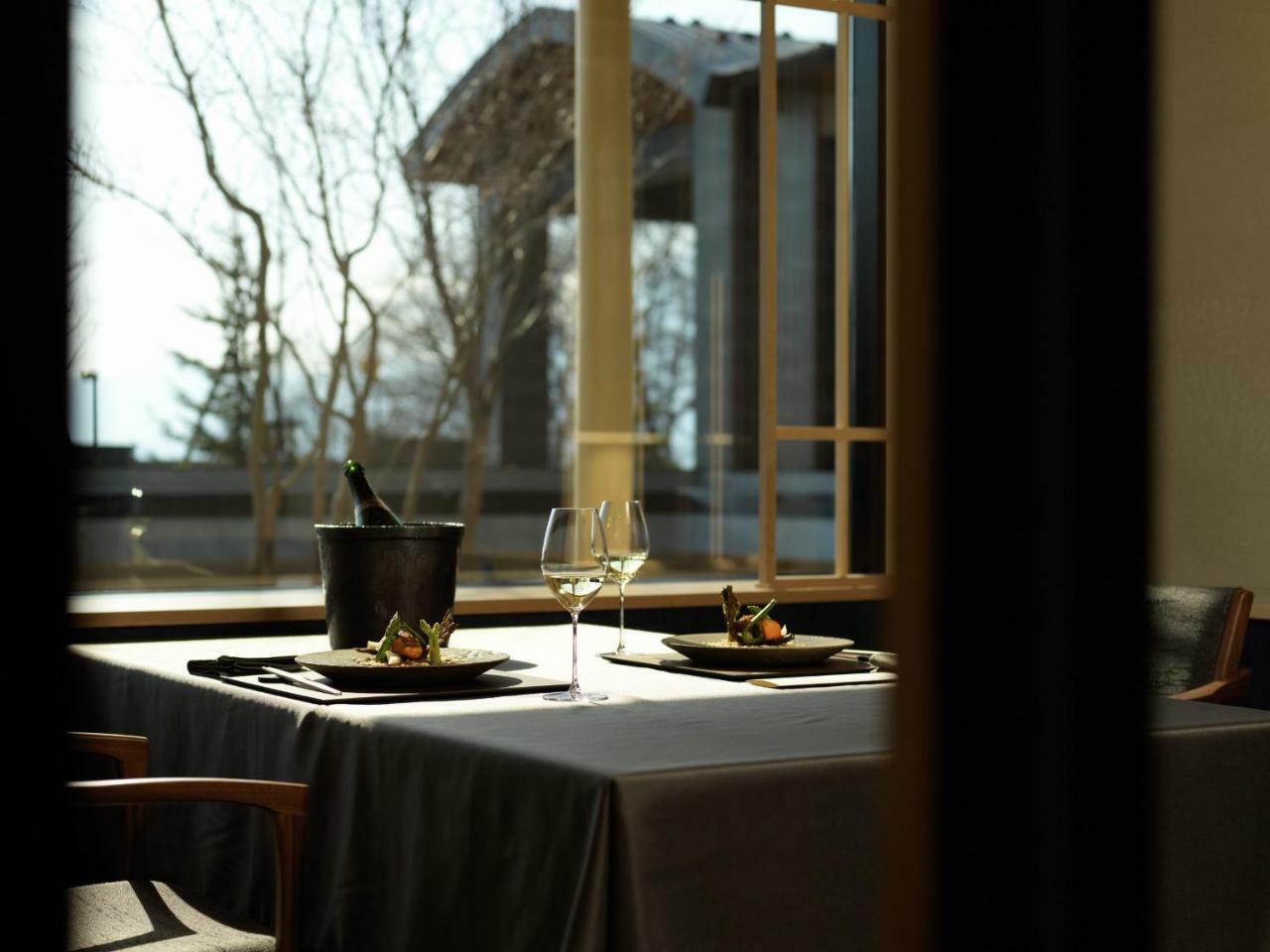 Lake Shikotsu Tsuruga Bessou Ao No Za 치토세 외부 사진
